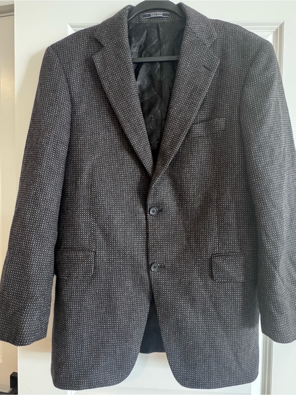 Vintage Arnold Brant Cashmere Mink Brown Sport Coat Blazer Quiet Luxury 40R